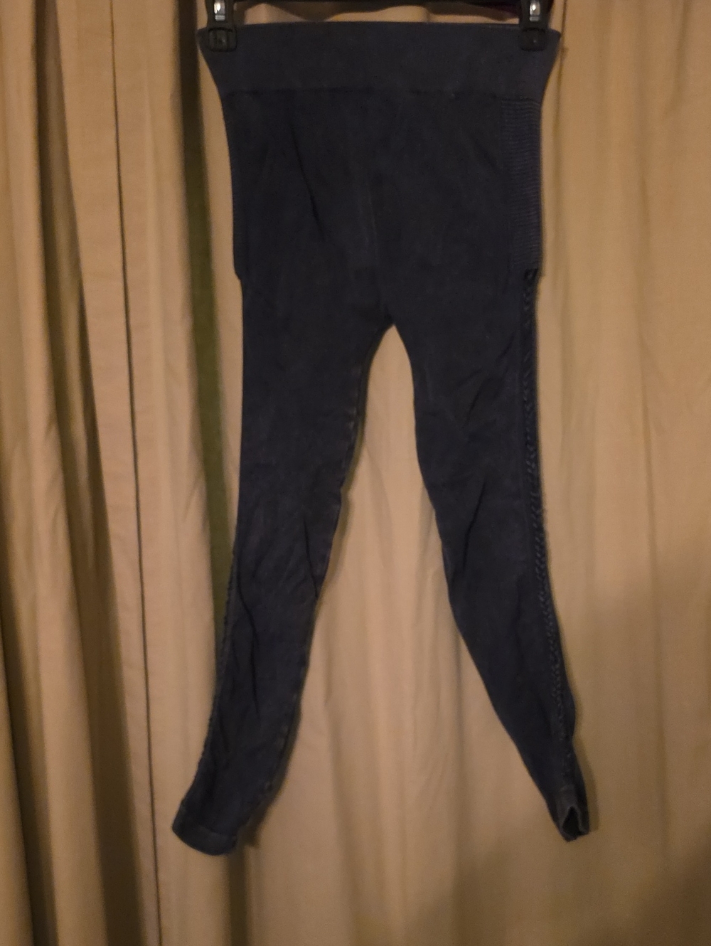 Nikibiki Navy Blue High-Waist Leggings